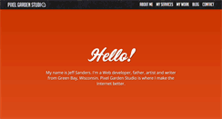 Desktop Screenshot of pixelgardenstudio.com